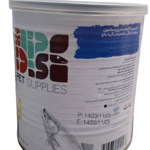 کنسرو پته DPS گوشت مرغ و سالمون و نخود فرنگی مخصوص گربه بالغ 800 گرمی 2